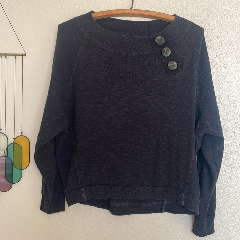 Free People soft knit top- size small